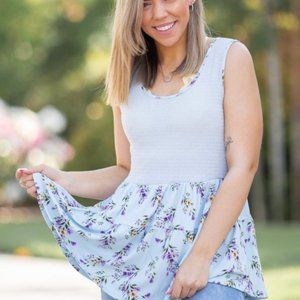 Be Stage- Baby Blue's Baby Doll top 3XL- Boutique top